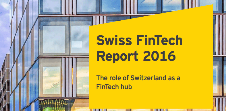 Swiss Fintech Report 2016: ‘There is Clearly Still Room for Improvement Regarding Governmental Support’