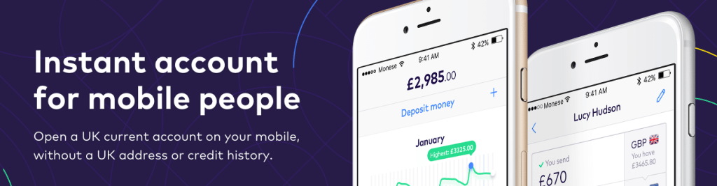 Monese, Mobile-First Digital Bank, Launches iOS App