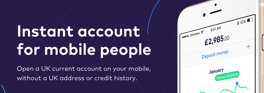 Mobile-Only Challenger Bank Monese Releases iOS App