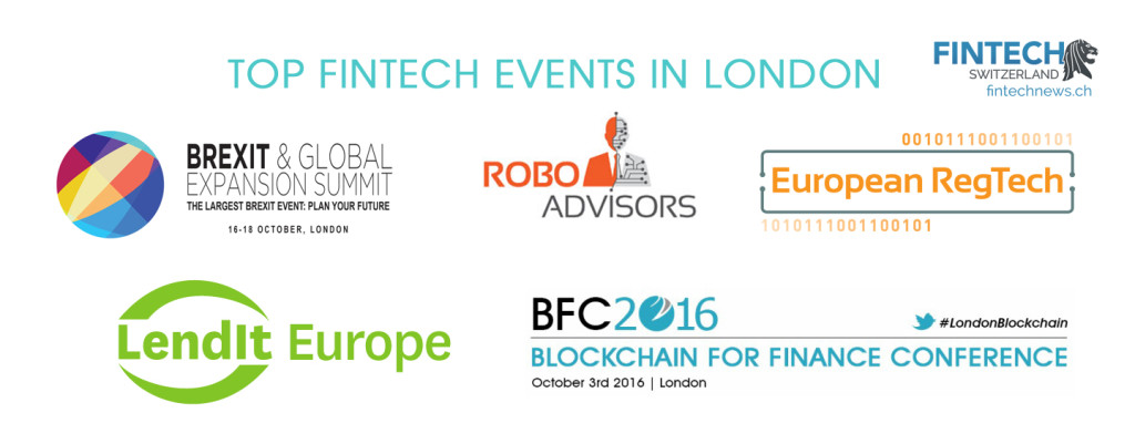 Top 5 London Fintech Events To Attend This Fall