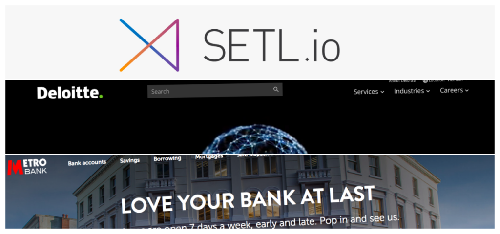 SETL, Deloitte and Metro Bank Put Sterling Onto The Blockchain For Consumer Payments