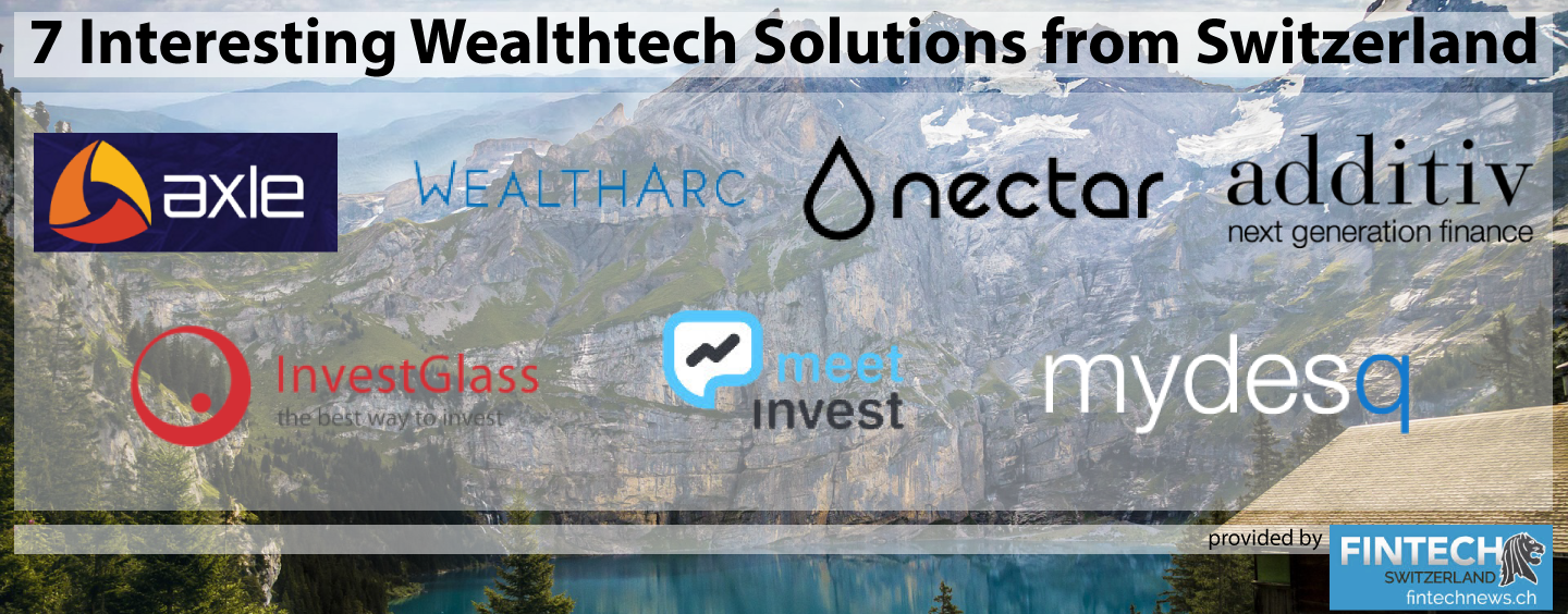 7 Interesting Wealthtech Solutions from Switzerland