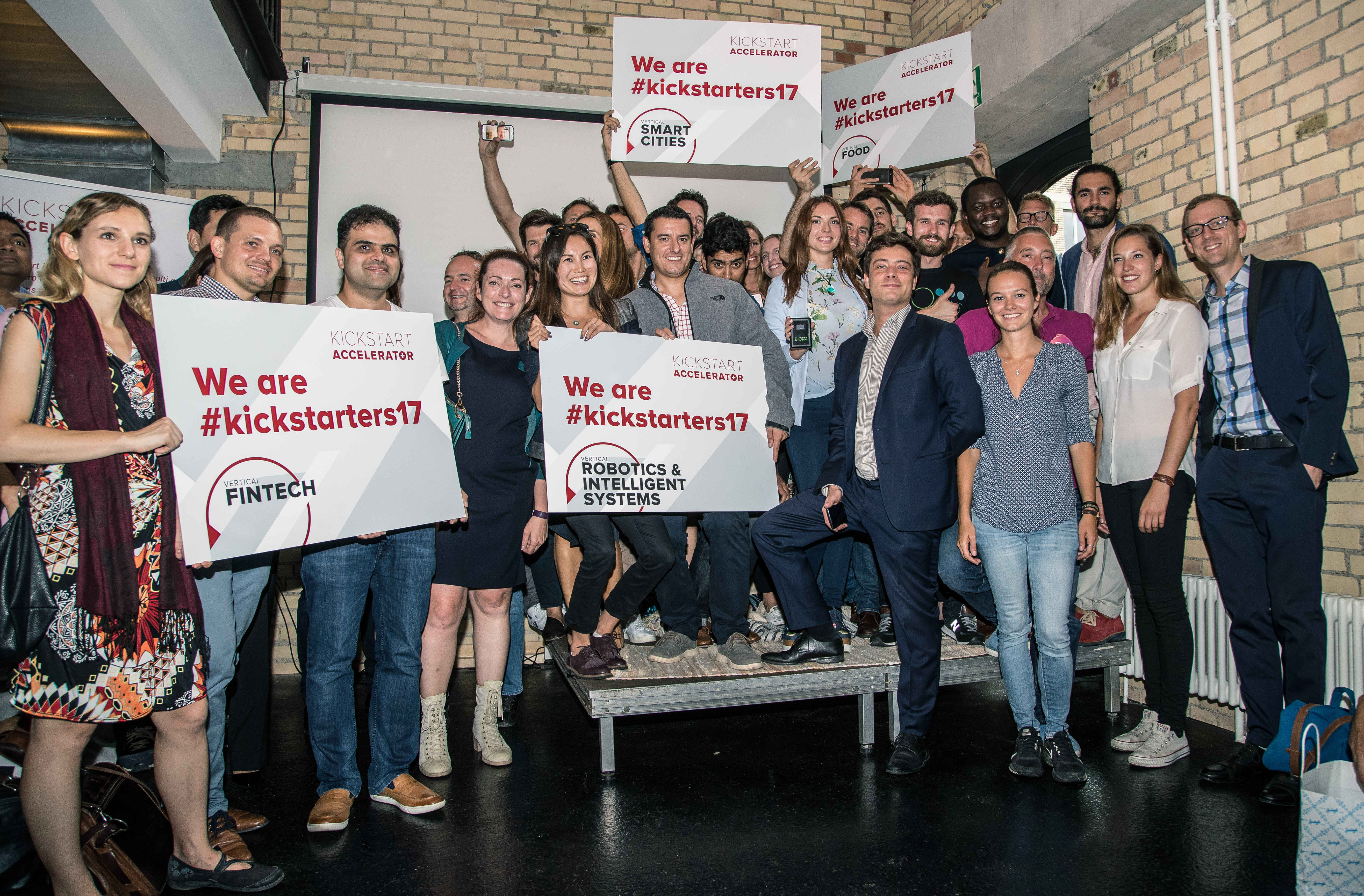Der Kickstart Accelerator stellt die 30 Startups für sein diesjähriges Programm vor