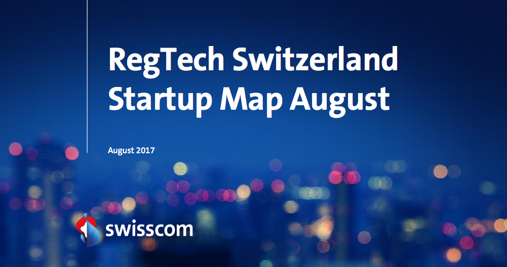 RegTech Switzerland Startup Map August