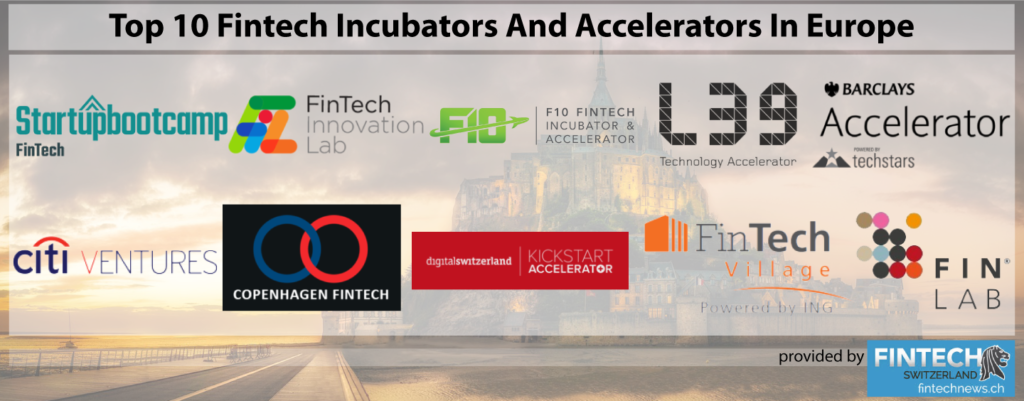 Top 10 Fintech Incubators And Accelerators In Europe
