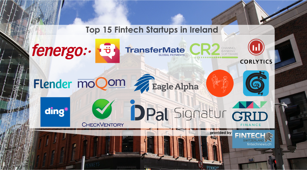 Top 15 Fintech Startups In Ireland