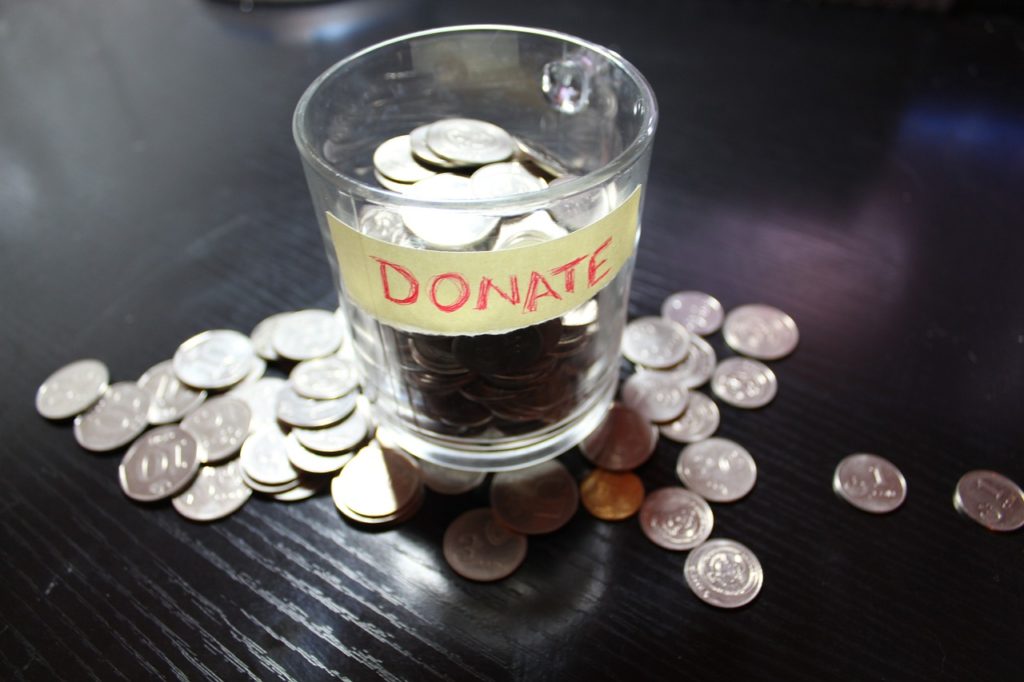 Crypto donations