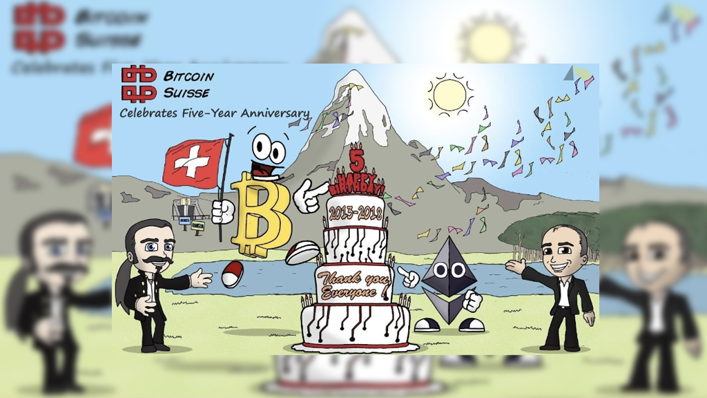 Bitcoin Suisse Celebrates Five-Year Anniversary