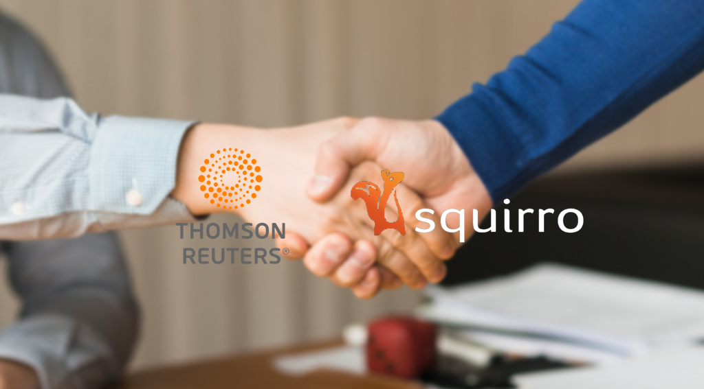 Thomson Reuters and Squirro Partnership Aimed at Breaking Down Data Silos Using AI