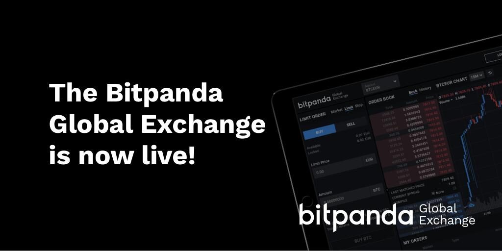 Bitpanda Global Exchange goes live, @BitpandaGE, Twitter
