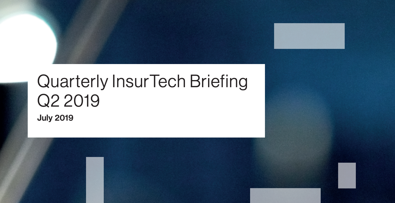 Insurtech Companies Raised US$1.41B in 2019