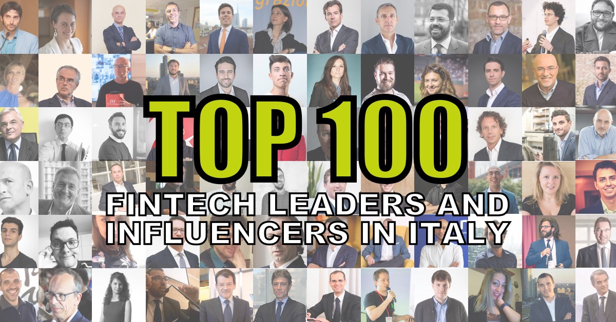 Top 100 Fintech Leaders and Influencers in Italy