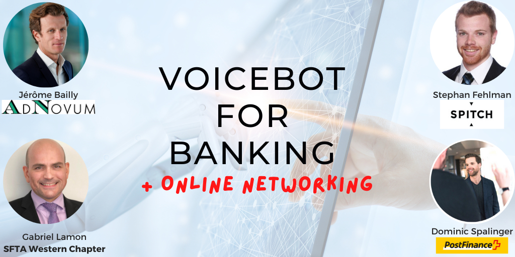 VoiceBot for Banking- How can AI improve your customer experience + Online Networking