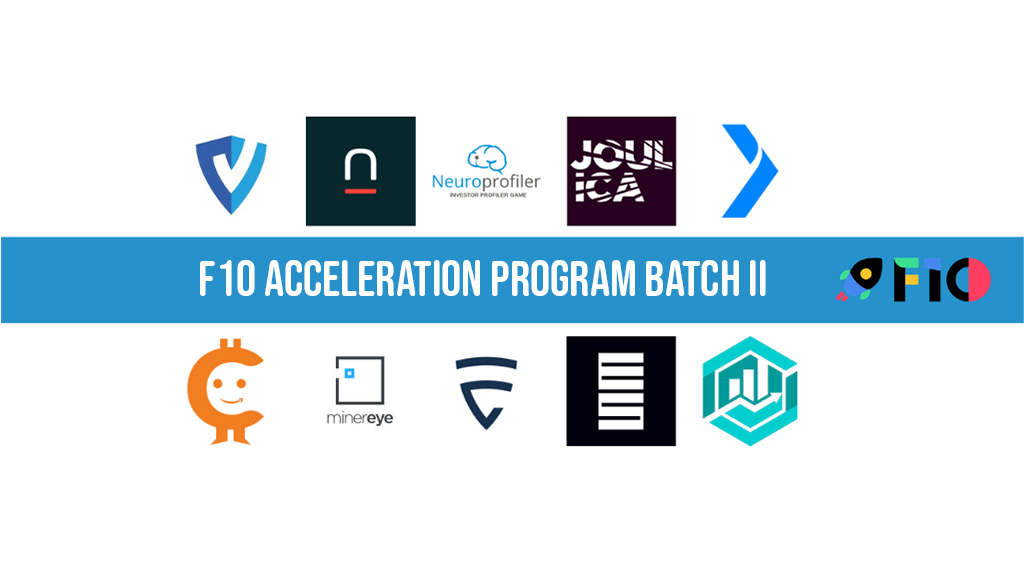 F10 Selects New Fintech Startups for Its Acceleration Program in Zurich