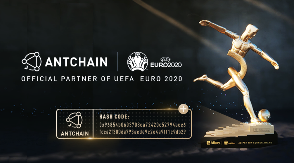 AntChain Inks Deal With UEFA EURO to Be Its Official Global Blockchain Partner