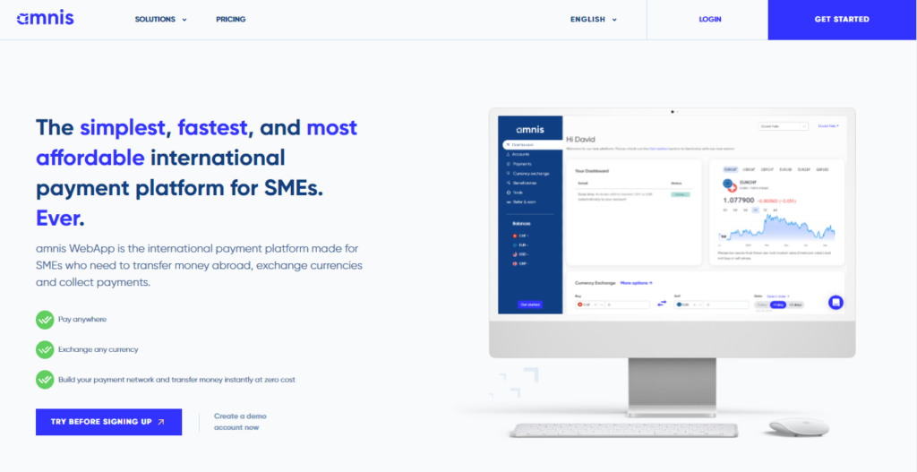 amnis webapp