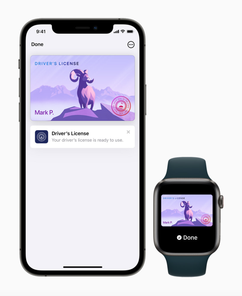 Apple Wallet IDs, Source: Apple