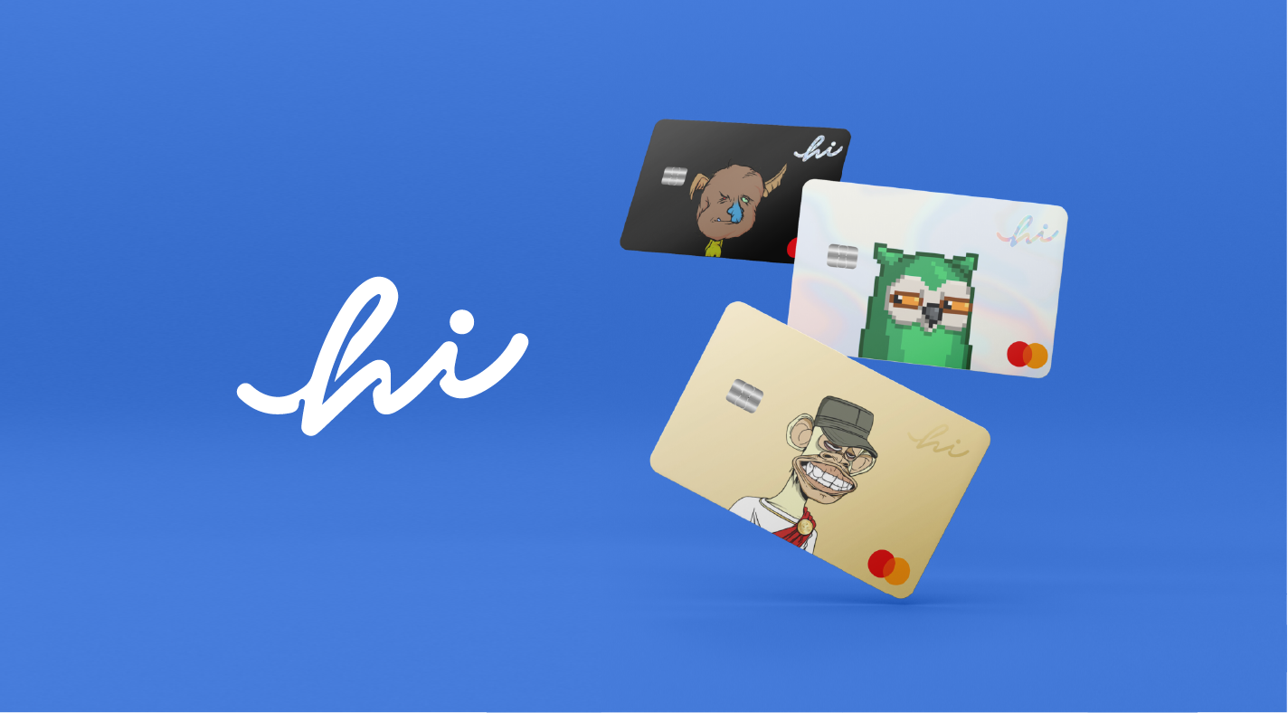 Crypto App hi and Mastercard Launch Debit Card With NFT Customisation