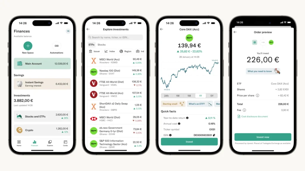 N26 ETF trading