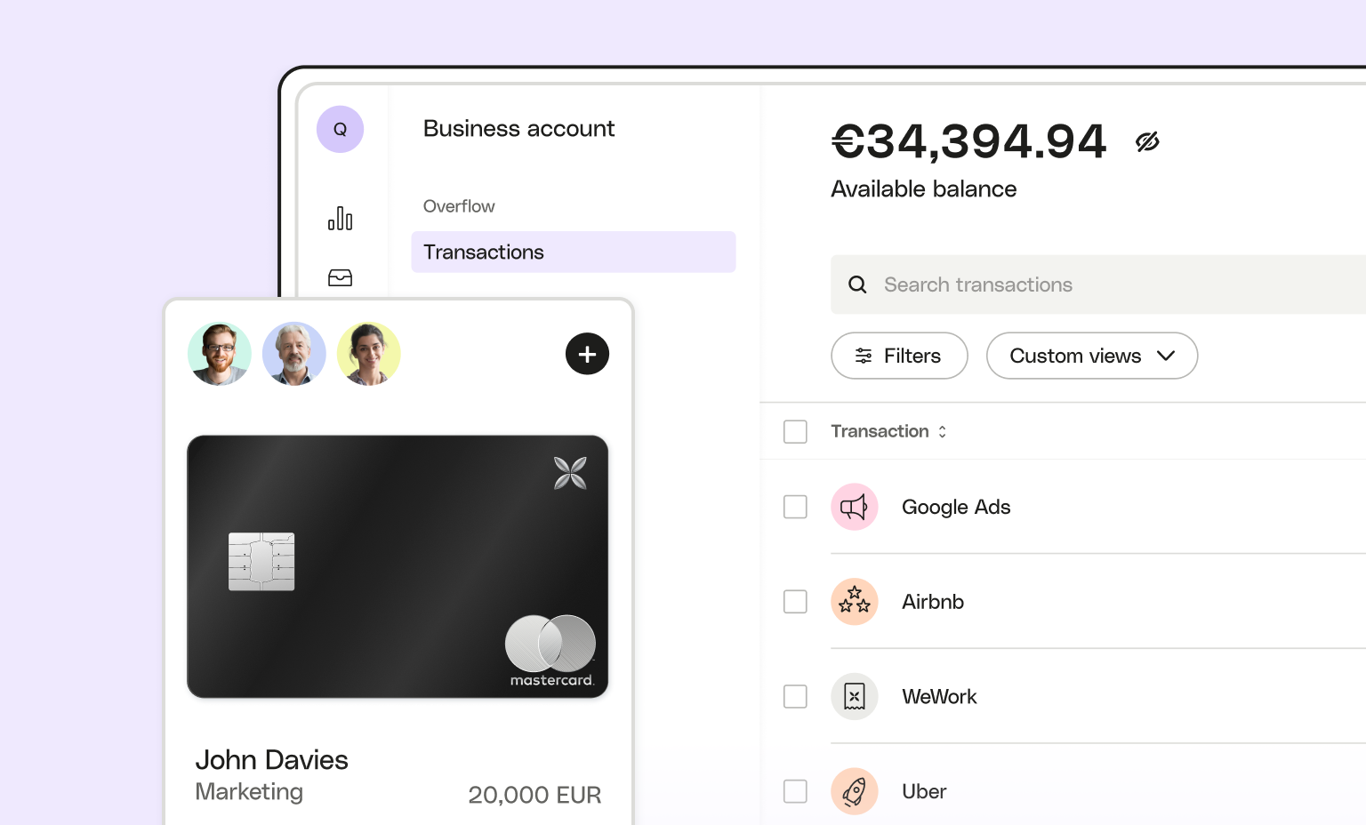 Qonto demo, Source: Qonto