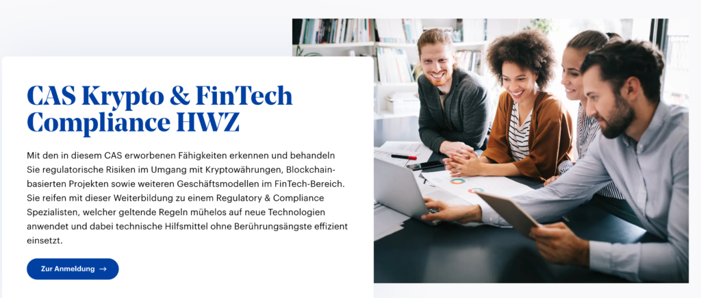 CAS Krypto & Fintech Compliance HWZ