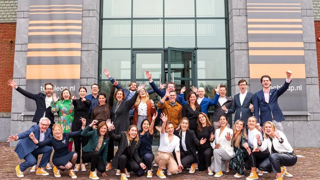 Top fintech accelerators in Europe, Techleap team, Source: PRLab