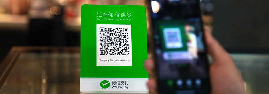 WeChat Pay QR code payment, Source: WeChat Pay
