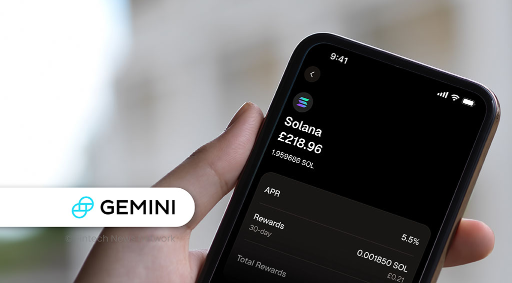 Gemini Opens ETH and SOL Staking to UK Users