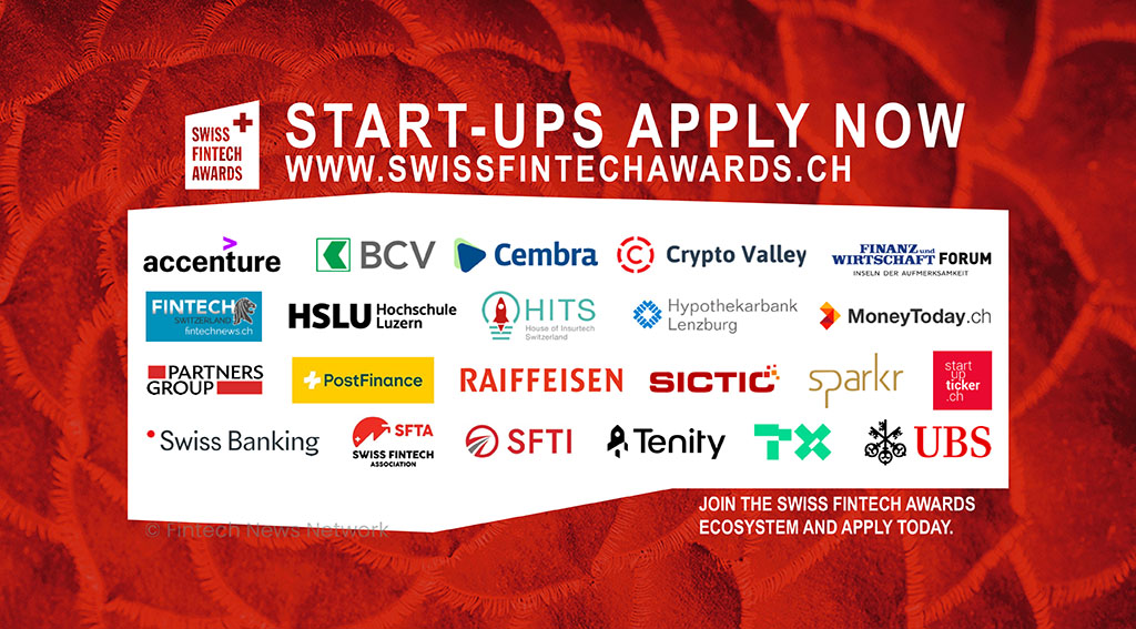 Swiss Fintech Awards Open for Applications